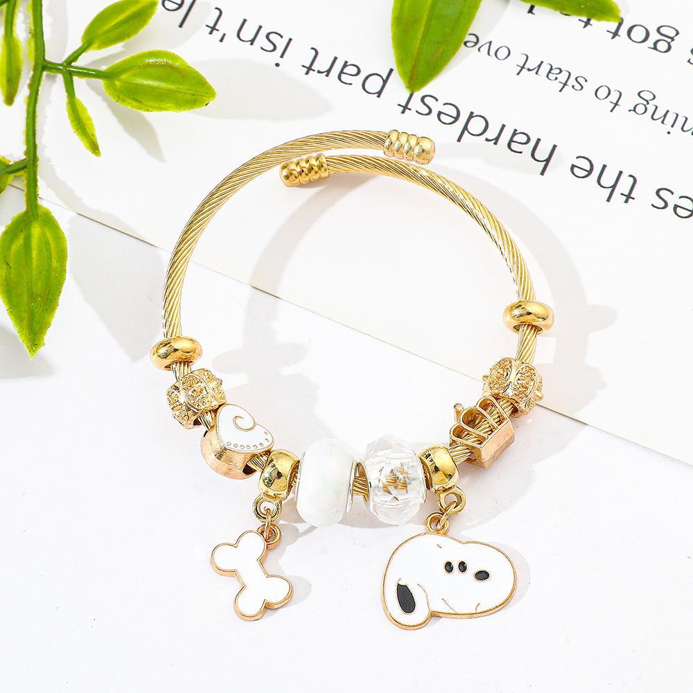 Snoopy Charm Bracelet